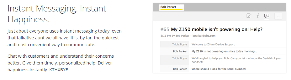 Zoho Support - Having a bit of fun - Easter egg